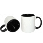 Black-White Ceramic 11Oz 3 Tone Colour Mug - Image 2