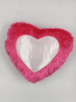 Fur Heart Sublimation Cushion #FHC12 - Image 5