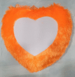 Fur Heart Sublimation Cushion #FHC12 - Image 6
