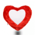 Fur Heart Sublimation Cushion #FHC12 - Image 3
